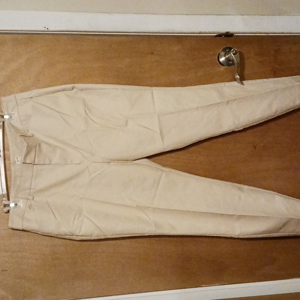 Nine West, Women's casual pants, 16, slim ankle, Cream, New